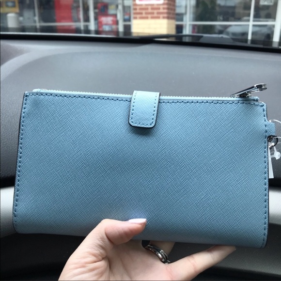 NWOT MICHAEL KORS DOUBLE ZIP WALLET - Picture 4 of 6